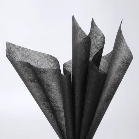 Tissue Wrapping Paper - 10 Sheets - Black - Prismribbons