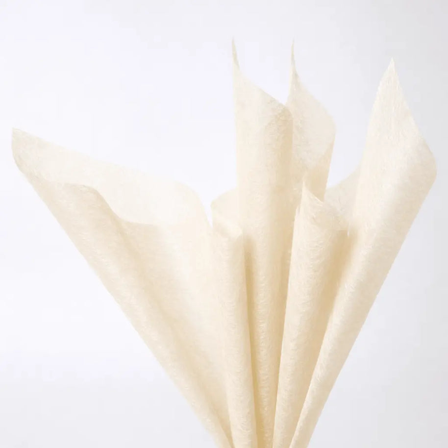 Tissue Wrapping Paper - 10 Sheets - White - Prismribbons