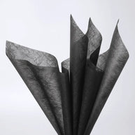 Tissue Wrapping Paper - 10 Sheets - Black - Prismribbons