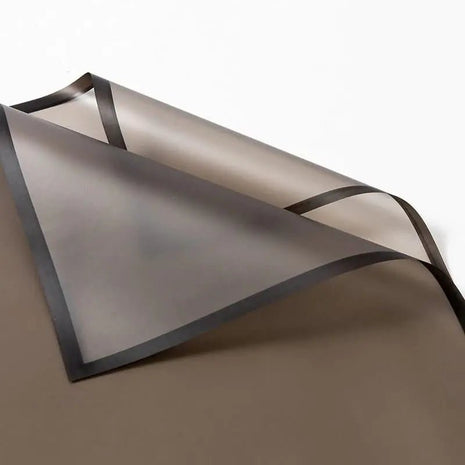 Translucent Bouquet Wrapping Sheets - 20 sheets - Black - Prismribbons