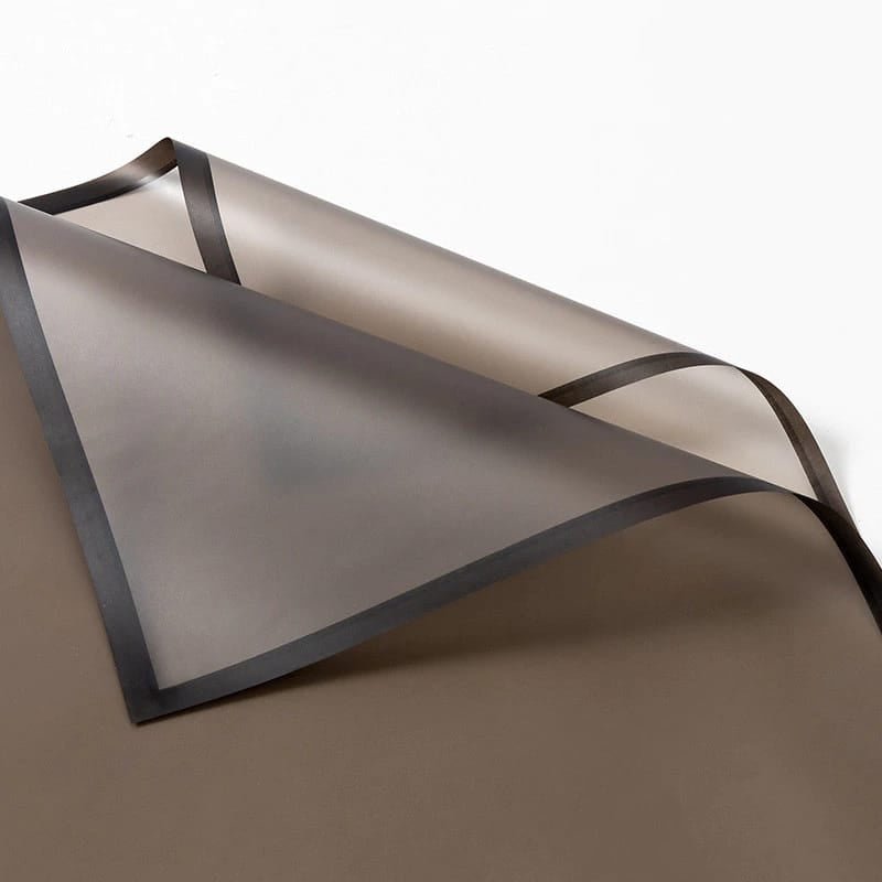 Translucent Bouquet Wrapping Sheets - Black (20 sheets) - Prismribbons