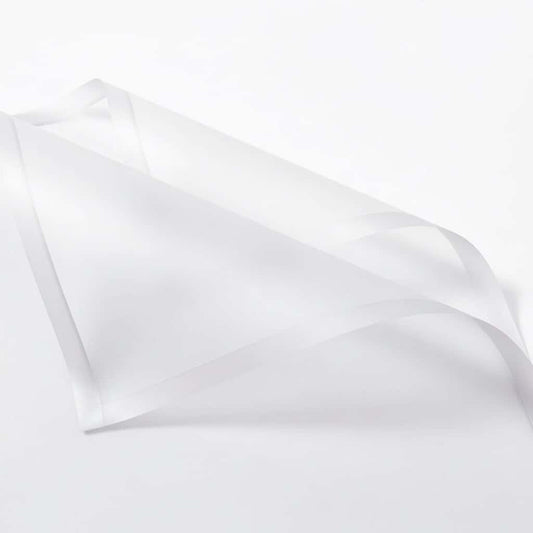 Translucent Bouquet Wrapping Sheets - White (20 sheets) - Prismribbons