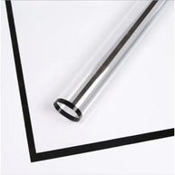 Transparent Bouquet Wrapping Sheets - 20 sheets - Black - Prismribbons
