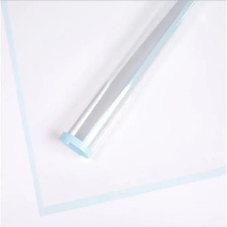 Transparent Bouquet Wrapping Sheets - 20 sheets - Blue - Prismribbons