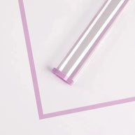 Transparent Bouquet Wrapping Sheets - 20 sheets - Purple - Prismribbons