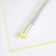 Transparent Bouquet Wrapping Sheets - 20 sheets - Yellow - Prismribbons