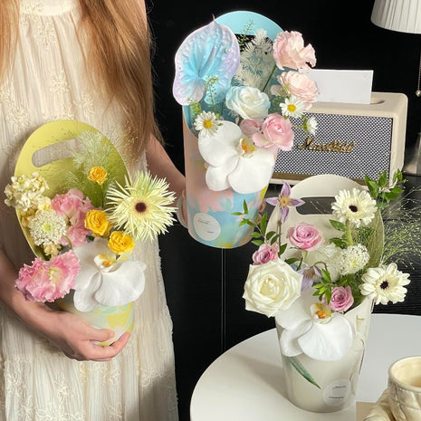 Vase Flower Bouquet Bag (5pcs) - Prismribbons