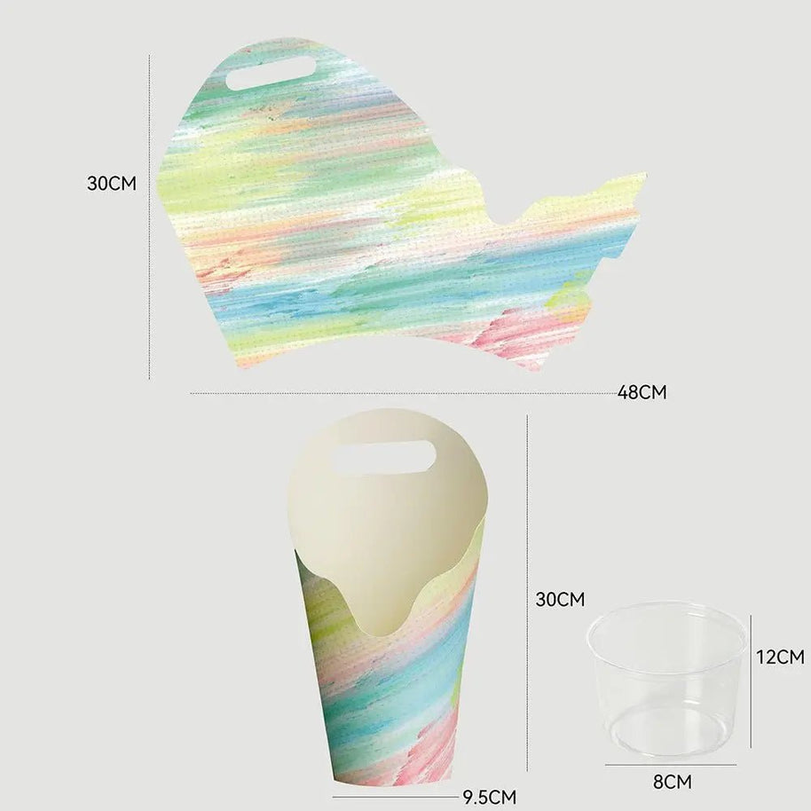 Vase Flower Bouquet Bag (5pcs) - Assorted - Prismribbons
