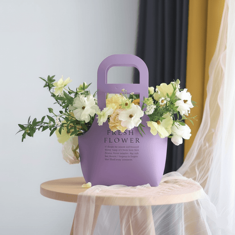 Waterproof Kraft Paper Foldable Flower Bag (Pack of 5) - Prismribbons