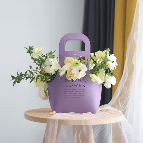 Waterproof Kraft Paper Foldable Flower Bag (Pack of 5) - Prismribbons