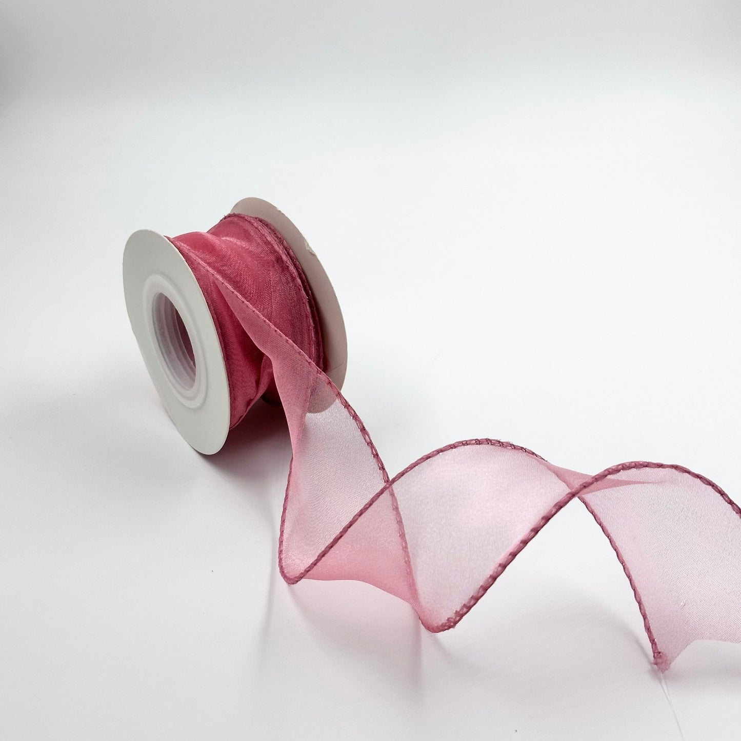 Wavy Organza Ribbon - Crismson (1.5 inch) (9MTR) - Prismribbons