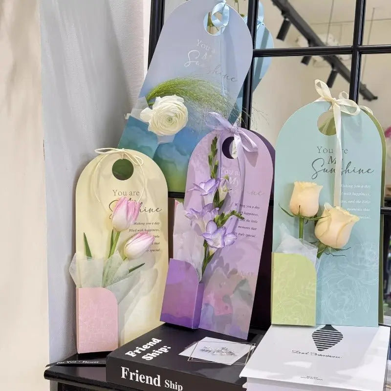"You Are My Sunshine" Flower Card - (5 Pcs) - Prismribbons
