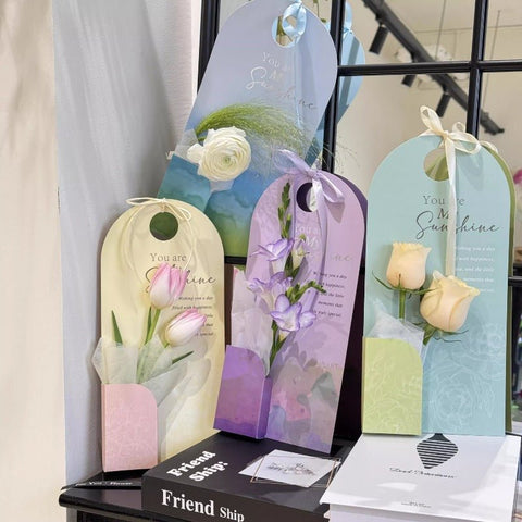 "You Are My Sunshine" Flower Card - (5 Pcs) - Prismribbons